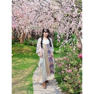 [Liquidation] Long lace 2-piece dress