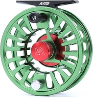 M MAXIMUMCATCH Maxcatch Fly Fishing Reel with CNC-machined Aluminum Body Avid Series Best Value - 1/