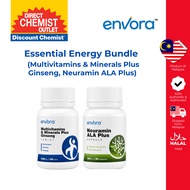 Envora Essential Energy Bundle Ultimate Wellness Support (1 Pack x 60's + 1 Packs x 30's)