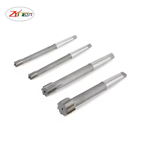 Morse MT2 MT3 MT4 10-50mm H7 High speed steel Carbide inlaid machine reamer with taper shank inlaid 
