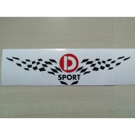 Sticker D SPORT wing