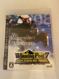 PS3 Winning Post 7 Maximum 2008 賽馬大亨 極限版2008 PlayStation 3 game