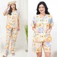 KATUN WHY.LABELLE Premium cotton pajamas POOH pyjamas women cotton pajamas women