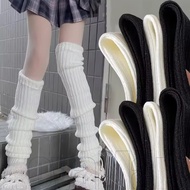 Polyester Cotton Leg Warmers 40/50/70cm, Y2K Knitted Women's Boot Cuffs for Autumn Winter, Crochet S