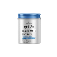 Schwarzkopf got2b Beach Matt Matt Paste 100ml (08891) ชวาร์สคอฟ ก๊อตทูบี บีช แมทท์ แมทท์ เพสท์ แบบด้