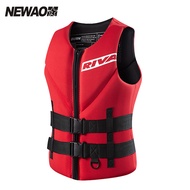 Newao Adult Life Jacket Big Buoyancy Adult Fishing Children Marine Buoyancy Vest Swimming Profession