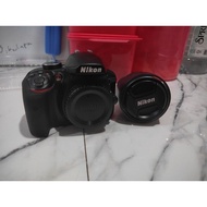 Nikon D3400 + Nikkor 18-55 AFP