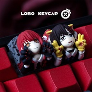 Chainsaw Man Keycaps MX Switch 3D Mechanical Resin Keycaps ESC DIY Creative Personalized Keycaps Rez