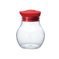 HARIO 按壓式調味罐120酒紅/OMPS-120-R