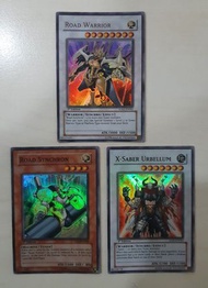 konami yu gi oh 遊戲王 閃卡 咭 共3張, 金字
