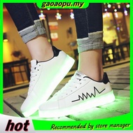 AIME Men/Women students ghost dance luminous shoes USB rechargeable led light sneaker Women's Shoes