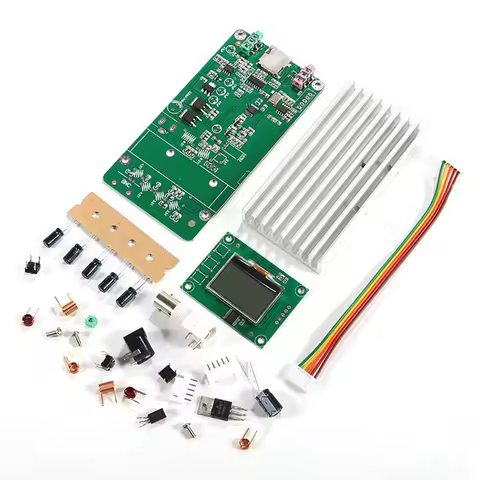 JAJA 15W FM Stereo Phase Locked FM Transmitter Transmitter Radio PLL Digital Frequency KITS + LCD Di