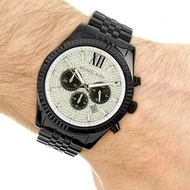 Michael Kors Lexington Black Fullstone Watch