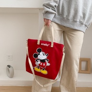 กระเป๋าถือ Anello mickey limited edition มิกกี้เมาส์ กระเป๋าผ้า กระเป๋าสะพายข้าง ใช้ได้ทั้งเด็กและผู้ใหญ่