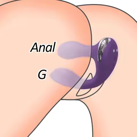 2 In 1 Vagina Anal Plug Vibrator Gay Butt Plug Big Dildo Anal Plug Vibrating Masturbation Tools Wome