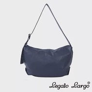 Legato Largo 半月形 可水洗單肩斜背包 Regular size- 深藍