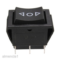 [AlmenclaabMY] 6-Pin Sunroof Locks Rocker Momentary Switch DPDT On/ 12V