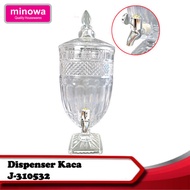 Minowa Dispenser Kaca / Water Tank / Dispenser Jus Kaca 48 liter