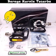 pedal shimano xt t8000 cleat+flat Sepeda MTB BMX SELI