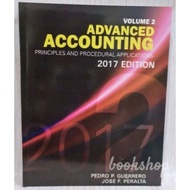 ADVANCED ACCOUNTING Vol.2 2017 ed by guerrero