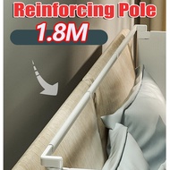 【1.2M/1.5M / 1.9M 】Baby Bed Guardrail Baby Bed Fence Upgrade 6TH Design 30 Levers height adjustable 