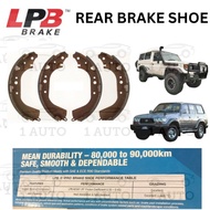 LPB REAR BRAKE SHOE TOYOTA LANDCRUISER HZJ75 4.2D HZJ80 4.2 D