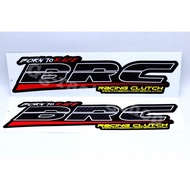 Kevla Pattern Brc Sticker 39 X 10 cm. 1 pair. There is a destination store.