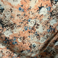 PREMIUM SILK SATIN FABRIC WITH ABSTRACT MOTIF - ABSTRACT MOTIF SATEN FABRIC - ABSTRACT MOTIF FABRIC 