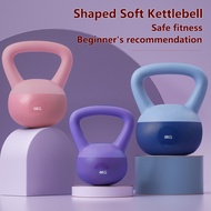🔥 Soft Kettlebell 2-8KG Anti-Jatuh | Home/Gym Alat Kecergasan Wanita | Neoprene Coating & Anti-Slip 