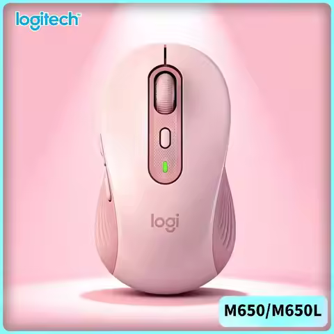 Logitech M650 Wireless Mouse, Silent Click Technology, Precise Tracking for Detailed Tasks M750/M280