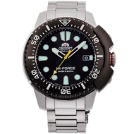 Original Orient M-Force Diver RA-AC0L01B00B RA-AC0L01B Black Dial Stainless Steel Sports Watch