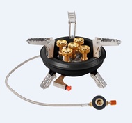 BRS-201A กลางแจ้ง Five-core Camping เตา High-power แบบพกพา Backpacking Camping Cook เตา Burner เดินป