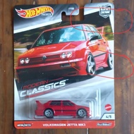 Hot WHEELS VOLKSWAGEN JETTA MK3 PREMIUM CAR CULTURE