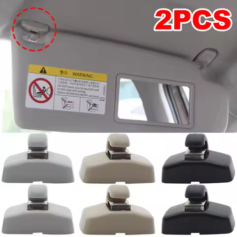 1/2Pc Sun Visor Hook Clip Bracket Hanger for VW Bora IV Golf 4 GTI Jetta A4 Passat B5 B6 Polo 9N Bee