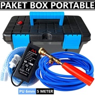 PAKET LENGKAP SET ALAT MESIN POMPA BOX MINI UNTUK CUCI MOTOR MOBIL AC - HELLO SHOPIESp