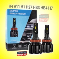 LED LAMP S8 55 WATT H4 H11 H7 H1 H27 HB3 HB4 H8 H9 88 95 96 ART D6K7