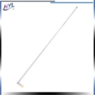 [EWY] 1Pc 37cm 5 Section Telescopic Stainless Steel AM FM Radio Universal Antenna PH