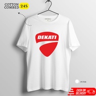 PROMO KAOS PLESETAN LOGO DUCATI LOGO LUCU / Kaos Plesetan Lucu Logo DUCATI
