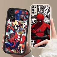 Shockproof Casing for OPPO Reno 4 5 6e Find X3 Lite Realme C65 Narzo N53 N63 FF-32 Spider-Man