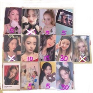 香港付郵送/出卡 itzy 專卡簽售特典隨機小卡 yeji lia ryujin chaeryeong  yuna mini7 mini8 mini9 gold kill my doubt chesh