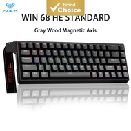 AULA Win60 He 60% Mechanical Keyboard, hot-swappable wired magnetic switch mechanical keyboard, 8000