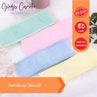 Bandana / HEADBAND / HAIR BANDANA / BATH BANDANA