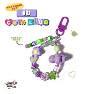 IU Keychain Set / Beads Keychain / Beads Keychain Set Cute Club