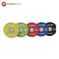 LIVEPRO Livepro Urethane Competition Colored Bumper Discs 5Kg - 25Kg