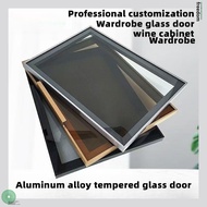 Custom Bookcase Door Minimalist Glass Door Wine Cabinet Glass Cabinet Glass Door Minimalist Screen G