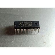 IC CD4511 Bcd TO 7 SEGMENTS DECODER DRIVER CD 4511
