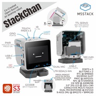 M5Stack | M5Stack Official StackChan AI Desktop Companion Robot CoreS3 ESP32-S3 Touchscreen Camera D