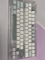 mda高度 RKR98拆機 鍵帽 空青配色 pbt材質