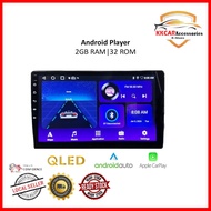 Car Android Player 9 | 10 inch Apple CarPlay Android Auto QLED 8163 USB Google Map Waze Play Store R