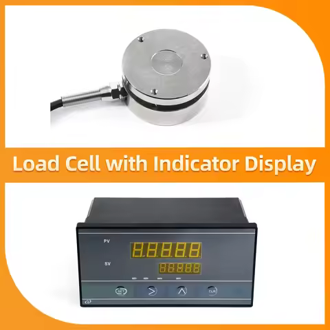 Load Cell Sensor with Indicator Display,Test the Pressure Tension Gravity Sensor 10KG 20KG 50KG 100K